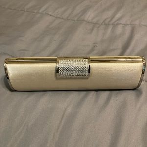 Diamond beaded clutch